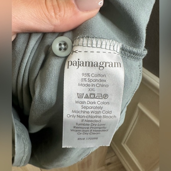 NWT Mens pajamagram Henley shirt size XXL - Picture 4 of 6